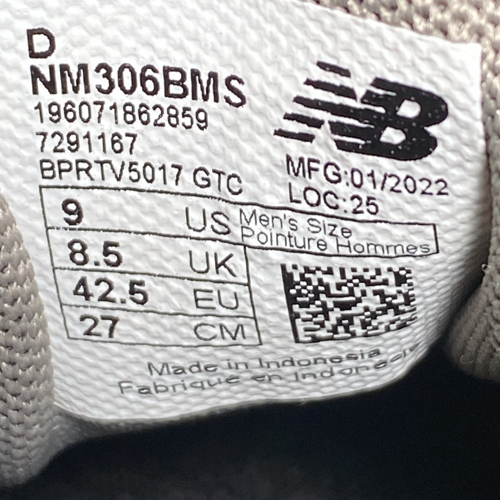 New Balance  Numeric Jamie Foy 306 Skateboard Shoes M 9 - Picture 6 of 7